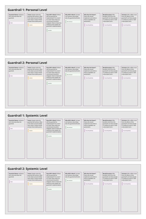 a screenshot of the brains behaving badly activity grid.